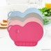 Silicone Baby Suction Plate Mat Anti-slip Waterproof Placemat Foldable Food Fruit Snack Mat Child Infant Dinner Plate Tableware For Home And Travel Use Grey - B071XY2LR2